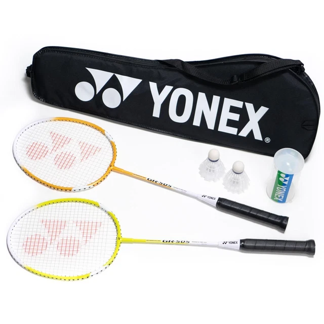 YONEX BADMINTON RACKET Set GR 505 2 Rackets 2 Shuttlecocks Full Racket