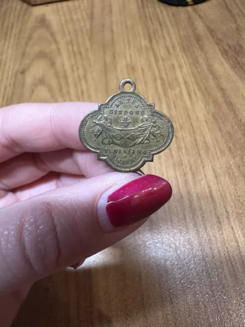 Medal Holy Shroud Cathedral Of Torino Py