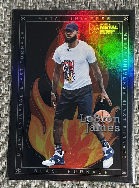 2022 skybox metal universe lebron james Blast Furnace