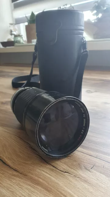 Canon Lens FD 200, 1:2.8 S.S.C - Teleobjektiv