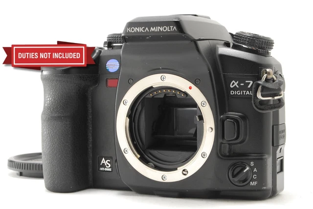 NEAR MINT* KONICA Minolta a-7 Dynax Maxxum 7D Digital Camera AF