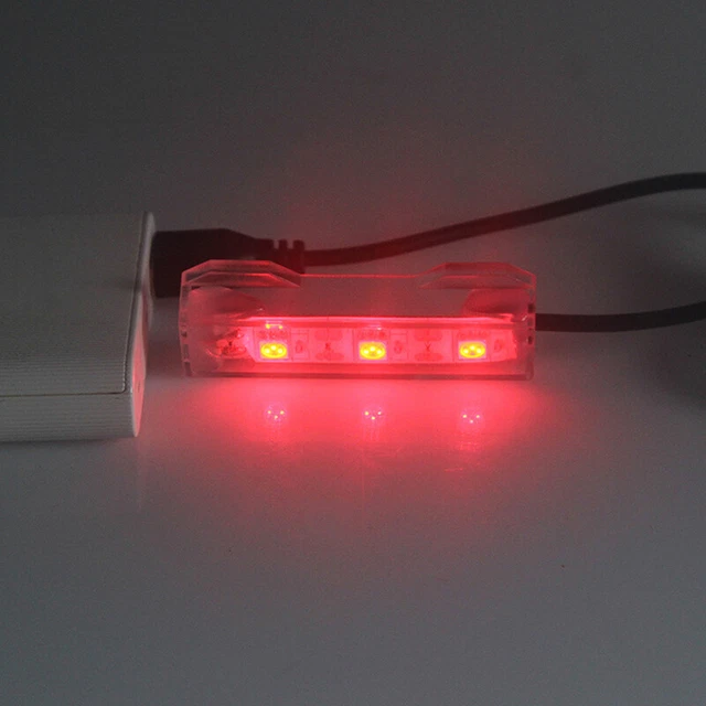 Fish Tank Light Plastic Small Aquarium Light USB LED Desktop Fish Tank Lamp