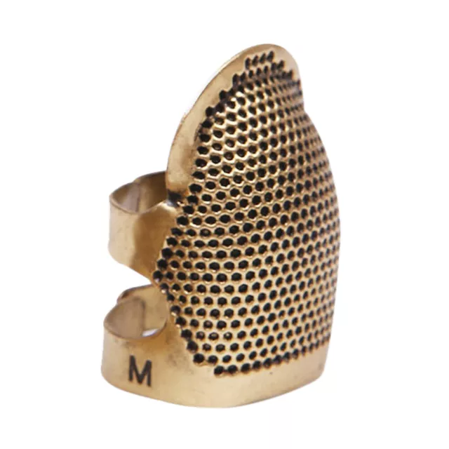 WANGQI Nähen Fingerhut Finger Protector Metall Einstellbare Kupfer Fingerschutz