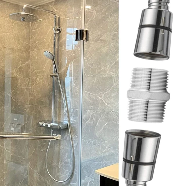 Rendi accessibile la tua doccia con connettore tubo in acciaio inox cromato