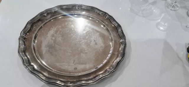 Beautiful Silver Plated Dish Plate
