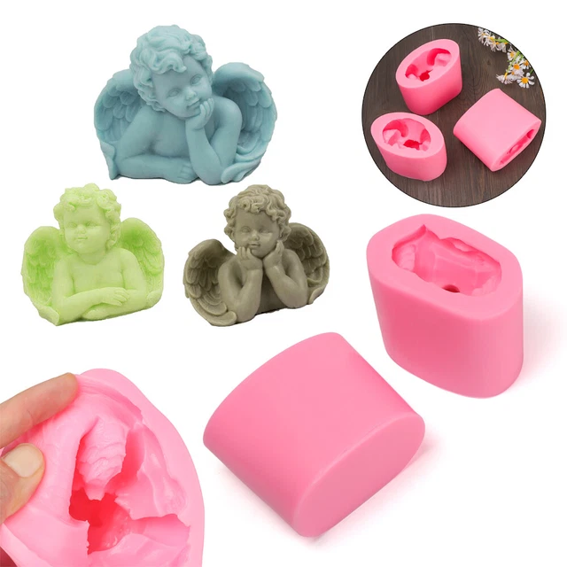 Making Tools Angel Candle Mould Silicone Mould Wax Model Crystal Resin Molds
