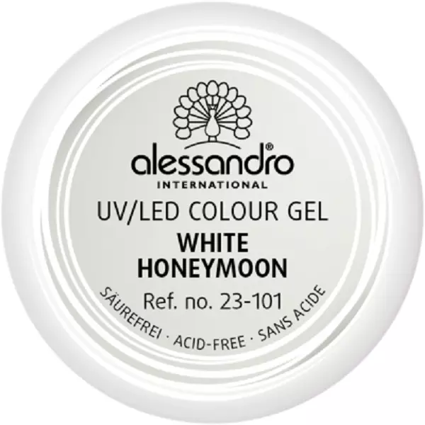 Alessandro Gel de Couleur - Honeymoon, À 5g (No 01) Neuf! Gel UV ( No 23-101)