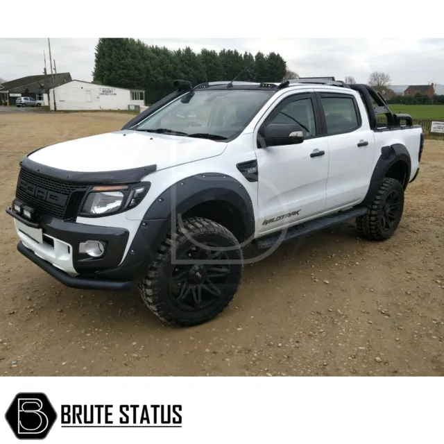 Ford Ranger 2023+ Wide Body Wheel Arches Fender Flares Kit Riveted