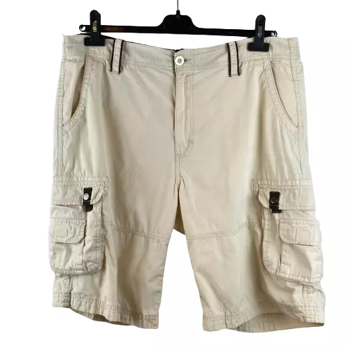 STANLEY Men's Workwear Cargo Shorts Khaki Size 38
