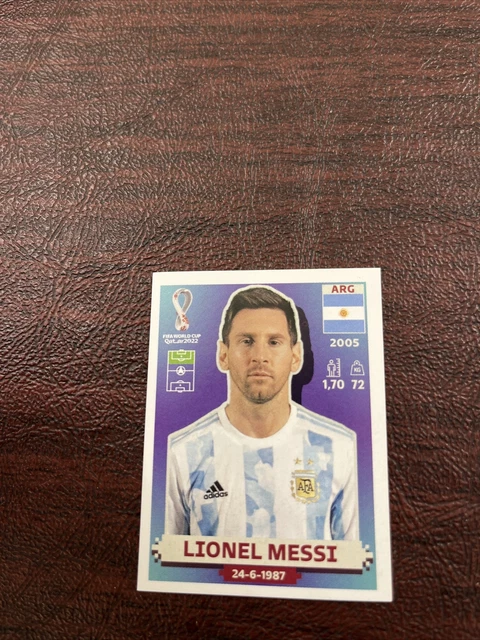 Autocollant Panini World Class 2024 Lionel Messi Argentine #188, Neuf