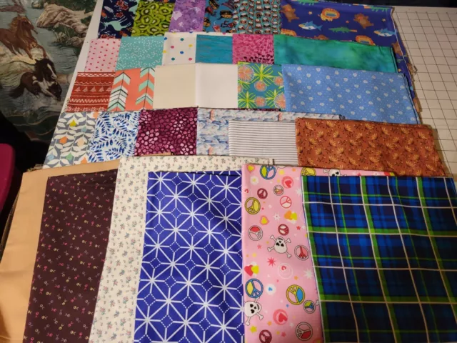 30 USA MADE Daycare cot sheets assorted prints 52 x 22  Box AA