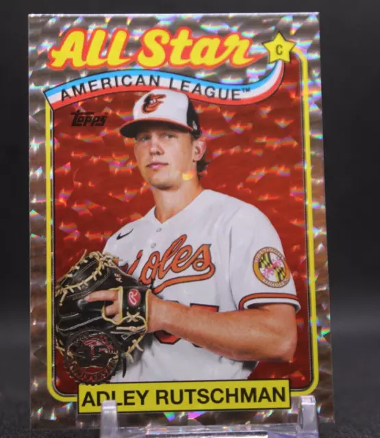 ADLEY RUTSCHMAN 2024 Topps Series 2 Foglio argento crepitio All Star