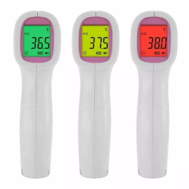 Termometro Infrarossi Digitale Lcd Senza Contatto Misura Febbre Termoscanner 2