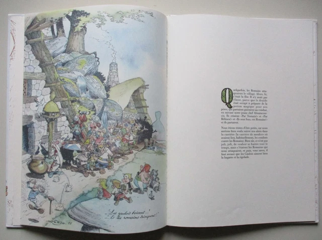 BD ASTERIX : Comment Obelix Est Tombe Dans La Marmite Quand Il Etait