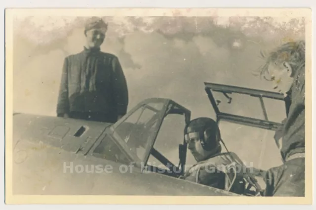 129089, Portraitfoto Jagdflieger Unteroffizier Döhm, Jagdgeschwader 27, Me 109
