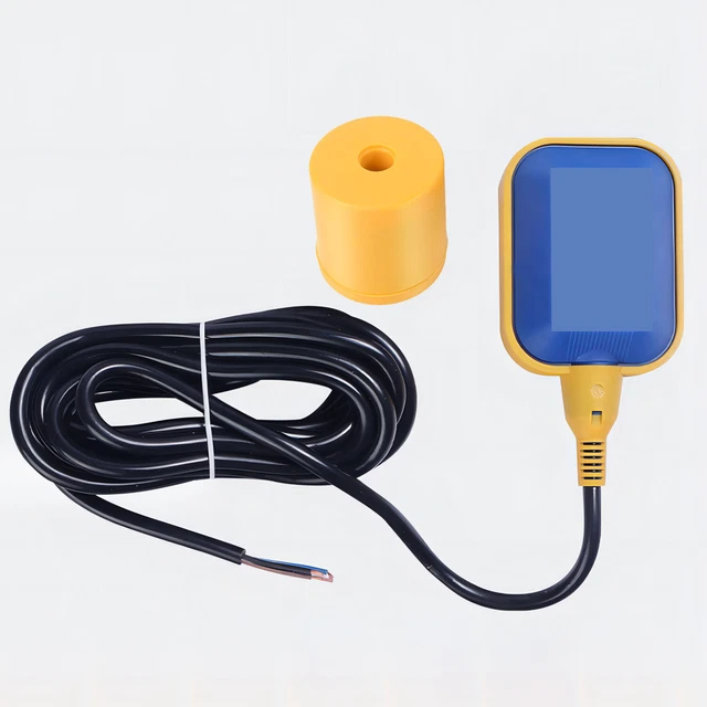 Produktbild von Gebildet Schwimmerschalter 3M Kabel – Flüssigkeits-Wasserstandsregler Für Klärgrube, Schmutzwasserpumpe, Wassertank, NO/NC Kontakt