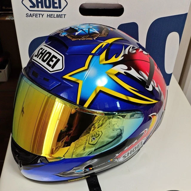 SHOEI X-14 NORICK04 XL Full Face Helmet Norick Abe Replica Rare