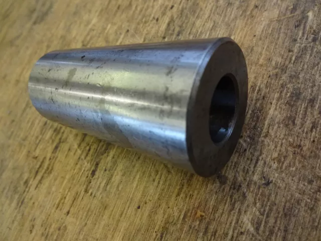Lathe Headstock reducing sleeve; 76mm long x 37mm max x 33mm min
