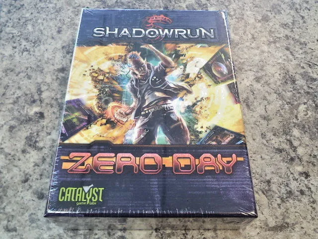 Shadowrun Zero Day - Catalyst Games Board Game New!