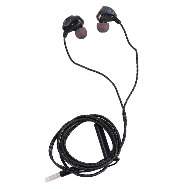 Écouteurs intra-auriculaires filaires KD6 Casque à isolation sonore Super Bass
