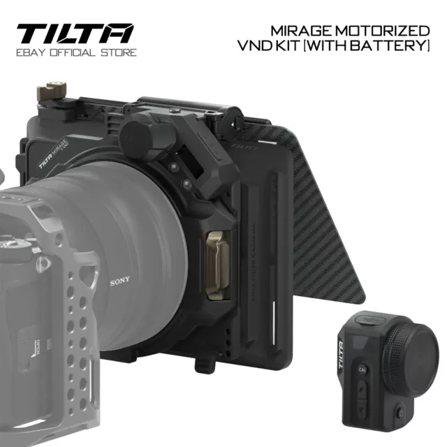 Tilta Mirage Matte Box Clamp-on 95mm Motorized VND Kit MB-T16/MB-T16-A /MB-T16-B