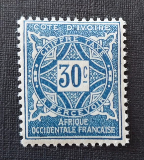 colonie Française Cote-d'ivoire 1915 timbre taxe n 13 neuf luxe **