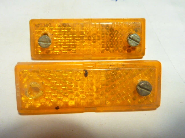 Set de réflecteurs de pédales ACID orange