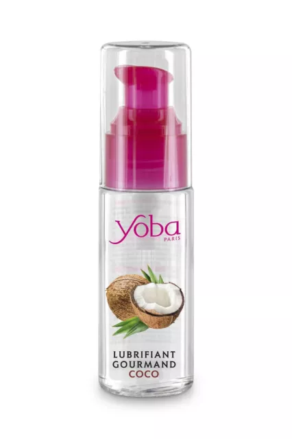 Yoba lubricante sexual con base de agua besable aroma a COCO 50 ml ENVÍO 24 H