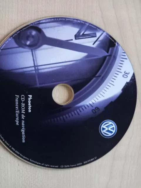 VW Phaeton Navigationssoftware  CD Frankreich/Europa