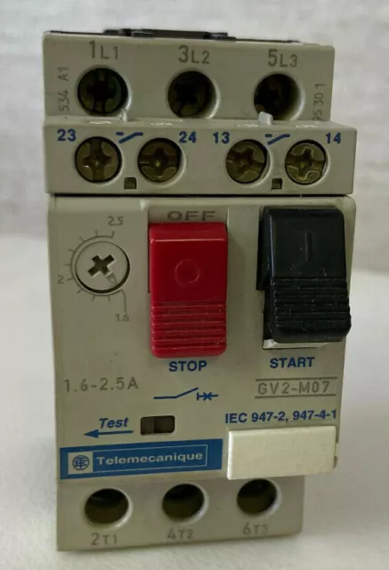 Telemecanique GV2-M07 Manual Motor Starter