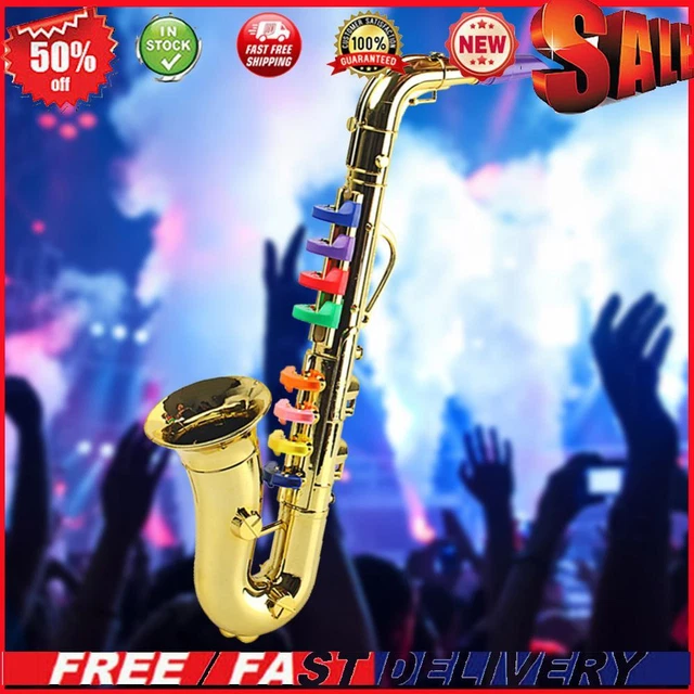 Toy Saxophone Children Musical Instruments Saxophone Toy Plastic Trumpet Toy