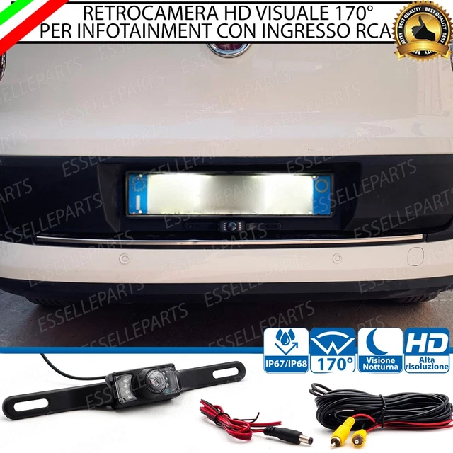 HD Telecamere posteriori Retrocamera D'oro Telecamera (1280x720p) Retromarci Telecamera impermeabile Visone Notturna per Jeep Wrangler JK Sahara Sport Rubicon X & JKU Unlimited
