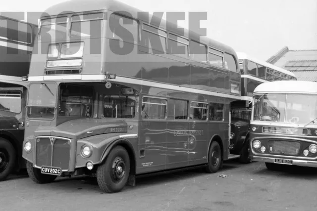 Larger Negative London Transport AEC Routemaster PR RM2202 CUV202C c1960s