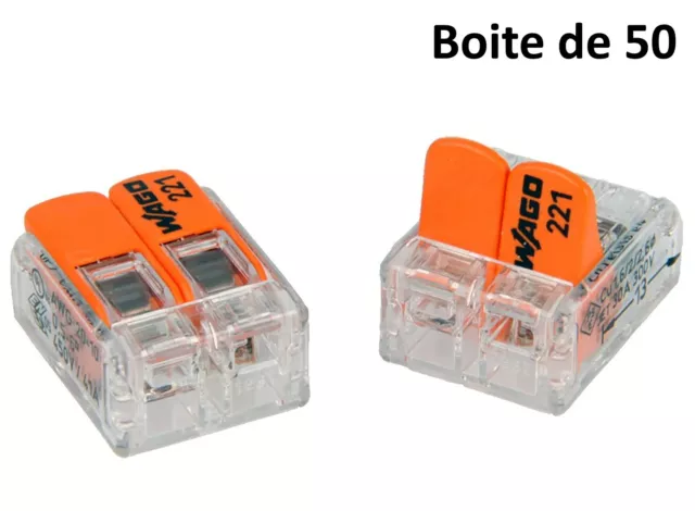 Boîte WAGO L-BOXX® Mini Série 221 - Kit de 130 bornes de connexion