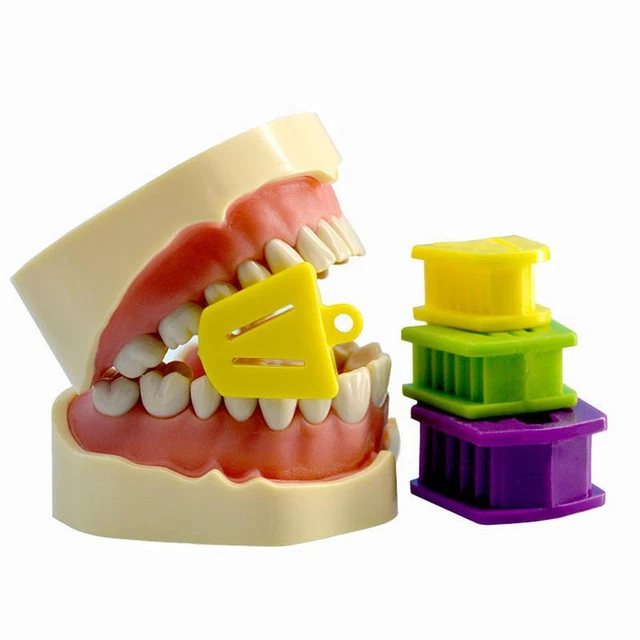 DENTAL OCCLUSAL PAD Rubber Mouth Prop Bite Split Type Intraoral