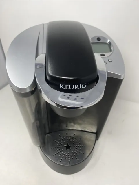 Keurig B60 Special Edition Single Cup Brewing System Coffee Maker Black Silver