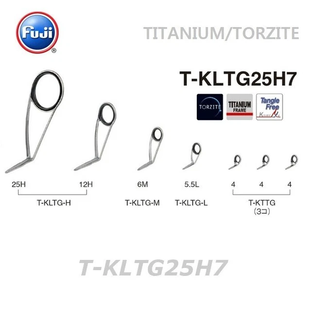 Fuji T-LRVTG Titanium Torzite – CMW Rutenbau und Angelgeräte
