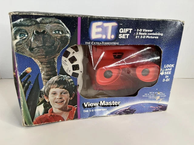 VINTAGE 1982 E.T Alien Extra-Terrestrial 3D View Master Gift Set ...