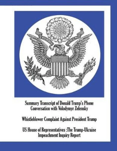 SUMMARY TRANSCRIPT OF Donald Trump's Phone Conversation with Volodymyr ...