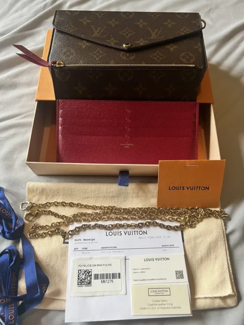 Louis Vuitton M61276 POCHETTE FÉLICIE 21cm top quality replica bags（2022  Updated）, by Parishbabococh
