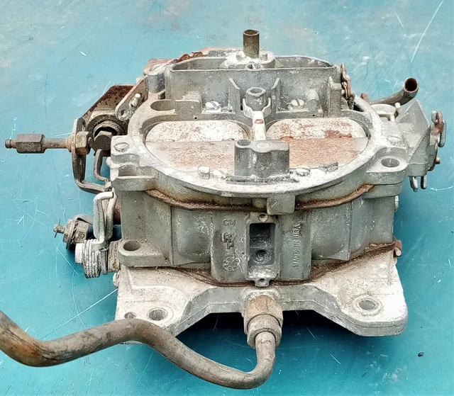 Rochester Quadrajet 7042902 3421 Carburetor 350 Chevy Corvette Rebuildable 1971 Rochester Quadrajet 7042902 3421 Carburetor 350 Chevy Corvette Rebuildable 1971