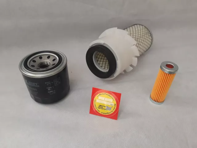 Filter Set (klein) passend für Kubota KC 120 mit Motor ZB600C