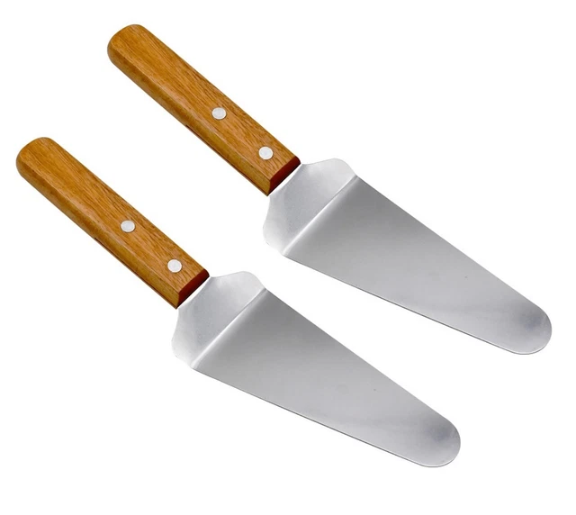 2x Releveur de Pizza Set Lifter Pelle à Pizza Pizzawender Tarte Brotschieber