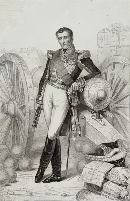 Sylvain-Charles Tal Marshal aus Frankreich 1840 General De Napoleon Bonaparte