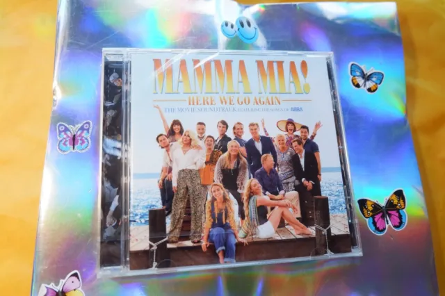 Mamma Mia! 2 Soundtrack New CD Here We Go Again FREEPOST Abba OST Cher Fernando