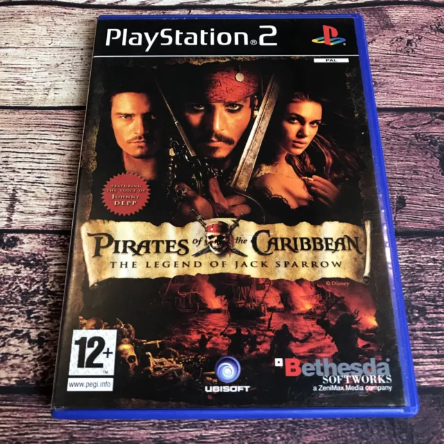 Pirates of the Caribbean: The Legend of  PS2 Game Sony PlayStation2 PAL Complete