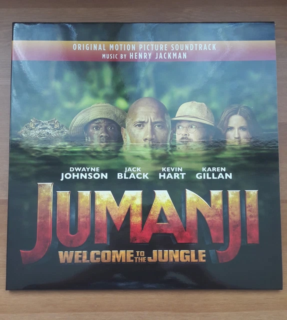 HENRY JACKMAN JUMANJI: Welcome To The Jungle Soundtrack LP
