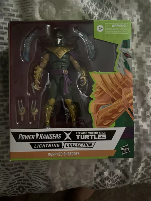 Hasbro Power Rangers Lightning Green Ranger Shredder Deluxe Action Figure