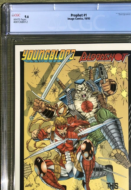 Prophet #1 CGC 9.6 NM+ 1993 Liefeld #0 Coupon Included Movie soon Image Comics 6