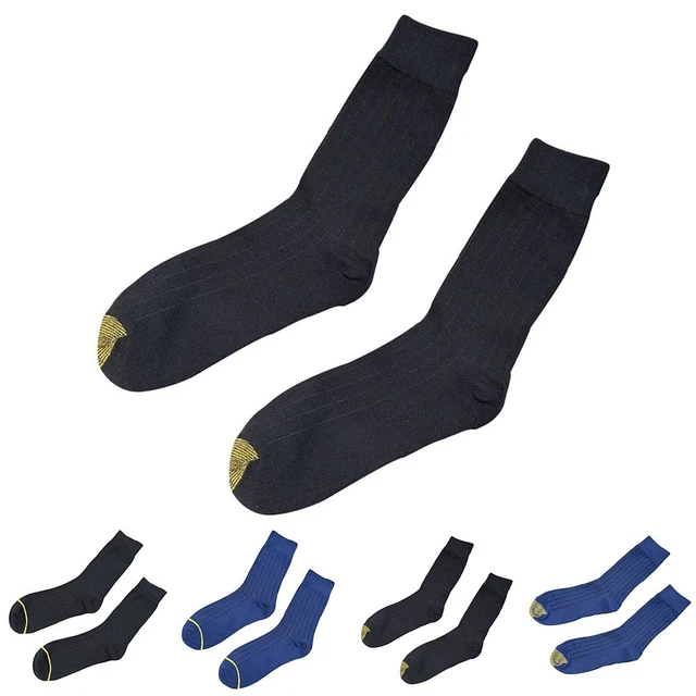 Hommes Male sur Tout Mollet Chaussettes Affaires Coton Hauteur Genou Rayure Pour